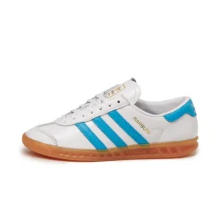Adidas Sneakers En Cuir|Baskets Décontractées Terrace*Hamburg W Footwear White / Sky Rus / Gum 2