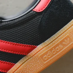 Adidas Sneakers En Cuir|Baskets Décontractées Terrace*Handball Spezial Core Black / Beta Scarlett / Gum 2