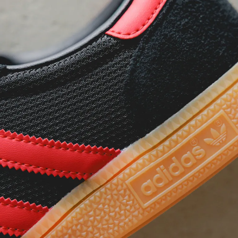 Adidas Sneakers En Cuir|Baskets Décontractées Terrace*Handball Spezial Core Black / Beta Scarlett / Gum 2