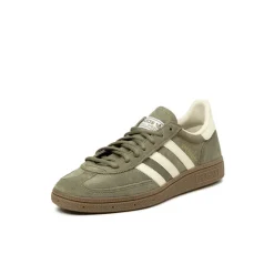 Adidas Sneakers En Cuir|Baskets Décontractées Terrace*Handball Spezial Olive Strata / Cream White / Gum 5