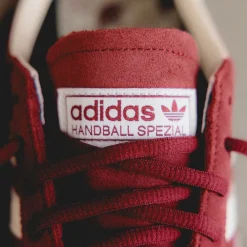 Adidas Sneakers En Cuir|Baskets Décontractées Terrace*Handball Spezial Noble Maroon / Crew White / Gum 5