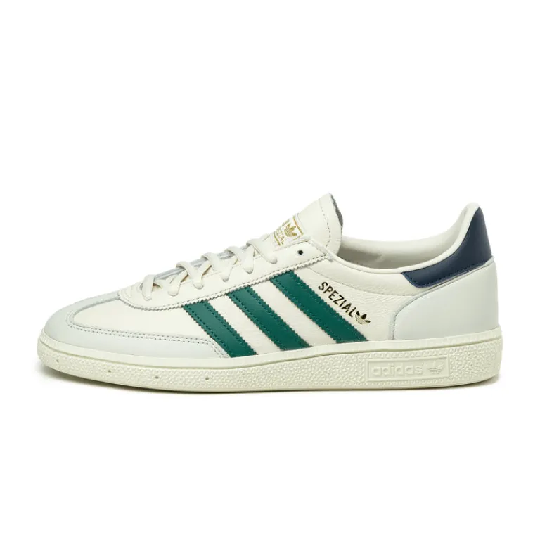 Adidas Sneakers En Cuir|Baskets Décontractées Terrace*Handball Spezial Chalk White / Collegiate Green / Night Indigo