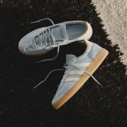 Adidas Sneakers En Cuir|Baskets Décontractées Terrace*Handball Spezial Clear Sky / Cream White / Warm Sand