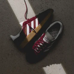 Adidas Sneakers En Cuir|Baskets Décontractées Terrace*Handball Spezial Shadow Red / Cloud White / Cream White