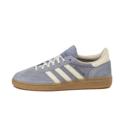 Adidas Sneakers En Cuir|Baskets Décontractées Terrace*Handball Spezial W Silver Violet / Cream White / Gum