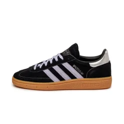 Adidas Sneakers En Cuir|Baskets Décontractées Terrace*Handball Spezial W Core Black / Violet Tone / Gum 1