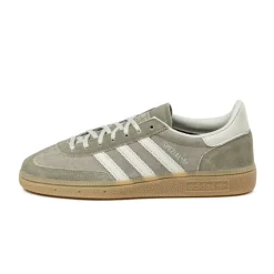 Adidas Sneakers En Cuir|Baskets Décontractées Terrace*Handball Spezial W Silver Pebble / Orbit Grey / Gum 4