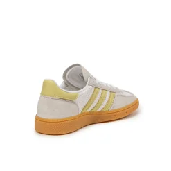 Adidas Sneakers En Cuir|Baskets Décontractées Terrace*Handball Spezial W Footwear White / Power Yellow / Silver Metallic