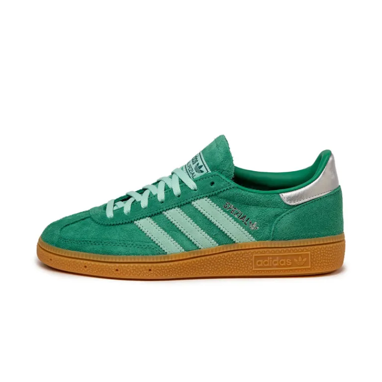 Adidas Sneakers En Cuir|Baskets Décontractées Terrace*Handball Spezial W Green / Clear Mint / Gum