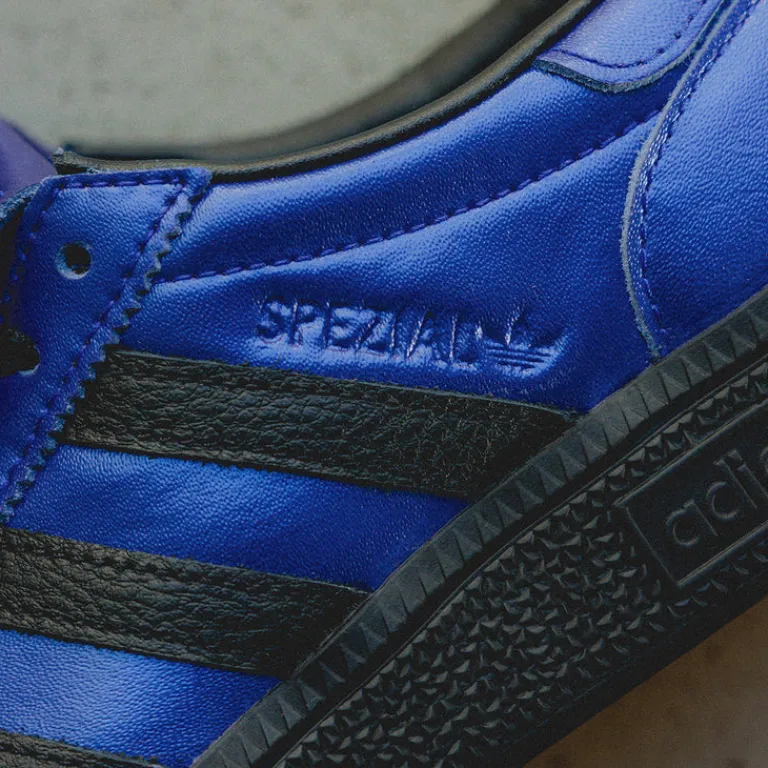 Adidas Sneakers En Cuir|Baskets Décontractées Terrace*Handball Spezial W Lucid Blue / Core Black / Core Black