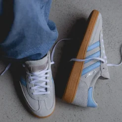 Adidas Sneakers En Cuir|Baskets Décontractées Terrace*Handball Spezial W Alumina / Clear Sky / Gum
