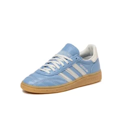 Adidas Sneakers En Cuir|Baskets Décontractées Terrace*Handball Spezial W Ash Blue / Silver Metallic / Orbit Grey