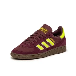 Adidas Sneakers En Cuir|Baskets Décontractées Terrace*Handball Spezial WM Shadow Red / Solar Yellow / Off White