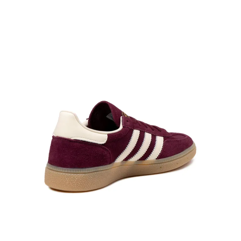 Adidas Sneakers En Cuir|Baskets Décontractées Terrace*Handball Spezial W Maroon / Crew White / Gold Metallic