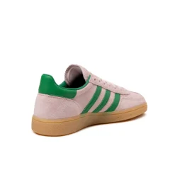 Adidas Sneakers En Cuir|Baskets Décontractées Terrace*Handball Spezial W Clear Pink / Green / Gold Metallic