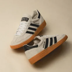 Adidas Sneakers En Cuir*Handball Spezial W Aluminium / Core Black / Cloud White