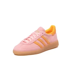 Adidas Sneakers En Cuir|Baskets Décontractées Terrace*Handball Spezial W Glow Pink / Flat Orange / Gum 1