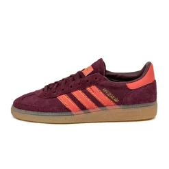 Adidas Sneakers En Cuir|Baskets Décontractées Terrace*Handball Spezial W Maroon / Preloved Red / Gum 1