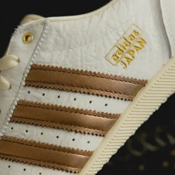 Adidas Sneakers En Cuir|Baskets Décontractées Terrace*Japan W Footwear White / Preloved Brown / Cream White