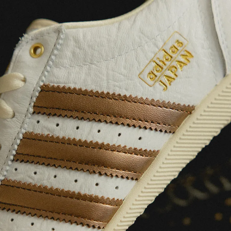 Adidas Sneakers En Cuir|Baskets Décontractées Terrace*Japan W Footwear White / Preloved Brown / Cream White
