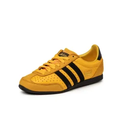 Adidas Sneakers En Cuir|Baskets Décontractées Terrace*Japan W Crew Yellow / Core Black / Gold Metallic