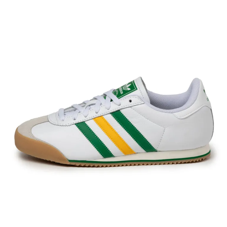 Adidas Sneakers En Cuir|Sneakers Blancs*K 74 Footwear White / Crew Yellow / Green