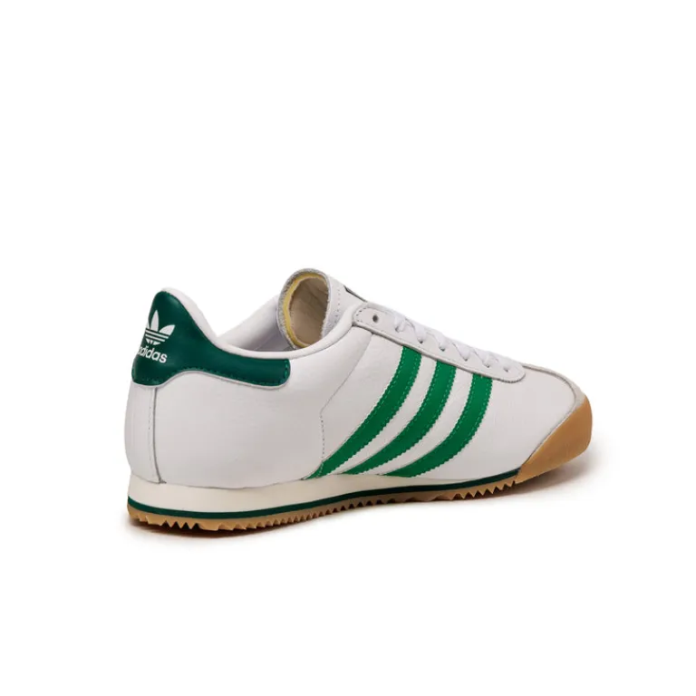 Adidas Sneakers En Cuir|Baskets Décontractées Terrace*K 74 Footwear White / Green / Collegiate Green