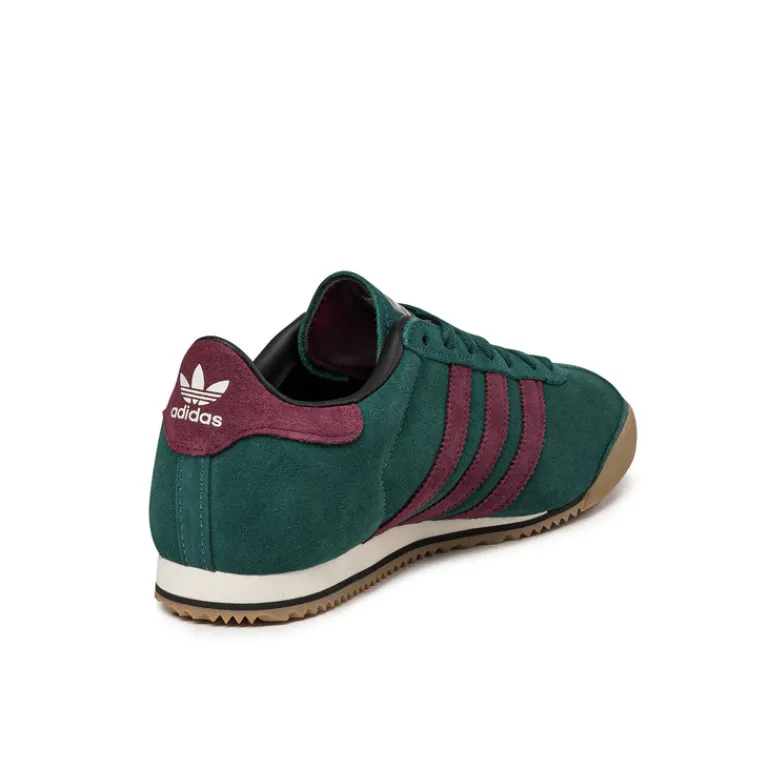 Adidas Sneakers En Cuir|Baskets Décontractées Terrace*K 74 Collegiate Green / Shadow Red / Core Black
