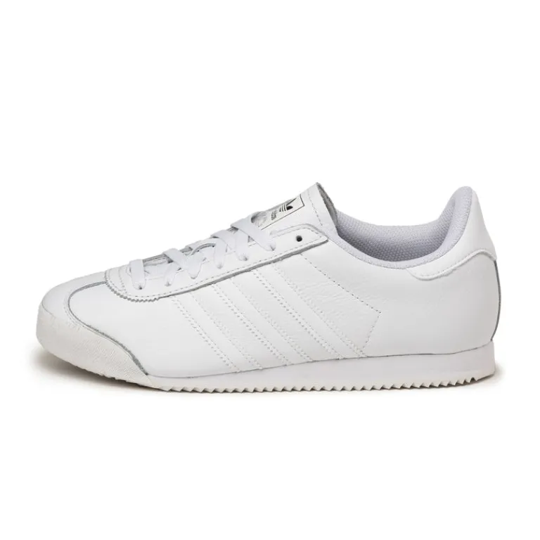 Adidas Sneakers En Cuir|Baskets Décontractées Terrace*K 74 Footwear White / Footwear White / Core Black