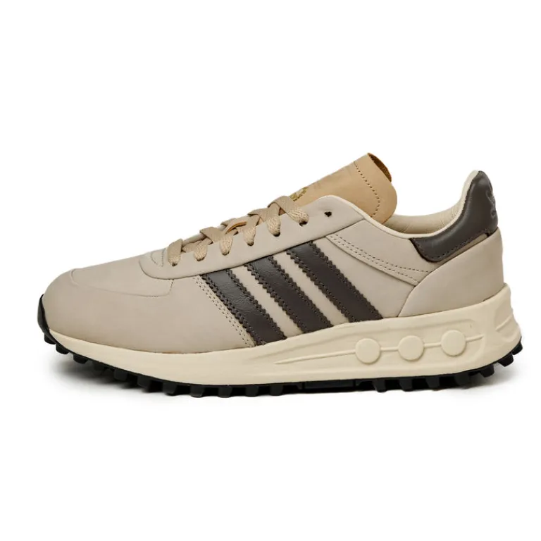 Adidas Sneakers En Cuir|Baskets Décontractées Terrace*LA Trainer Lux Wonder Beige / Chacoal / Magic Beige