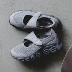 Adidas Sneakers En Cuir|Ballerinas*Megajane W Grey Three / Grey Two / Silver Metallic