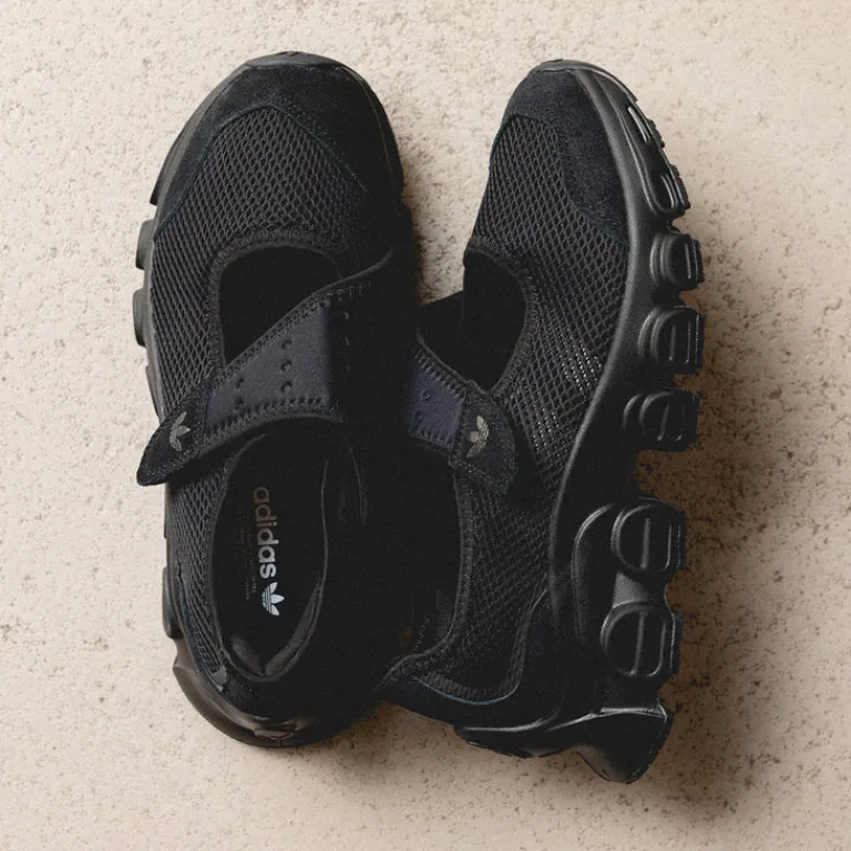 Adidas Sneakers En Cuir|Ballerinas*Megajane W Core Black / Core Black / Core Black