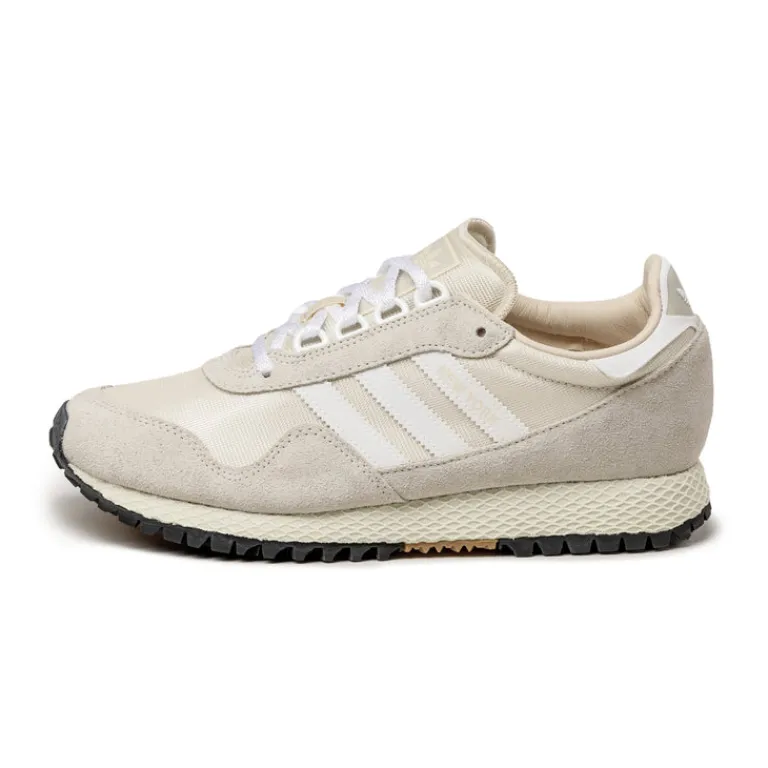 Adidas Sneakers En Cuir|Baskets Décontractées Terrace*New York Wonder White / Footwear White / Aluminum