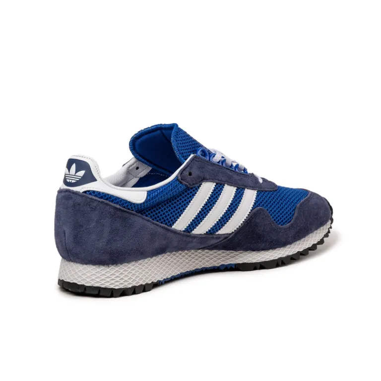 Adidas Sneakers En Cuir|Baskets Décontractées Terrace*New York Dark Blue / Footwear White / Royal Blue