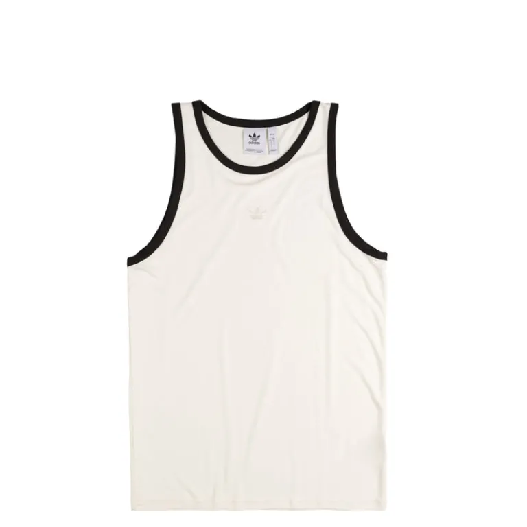 Adidas T-Shirts*Premium Essentials Tight Rib Tank Top Cloud White