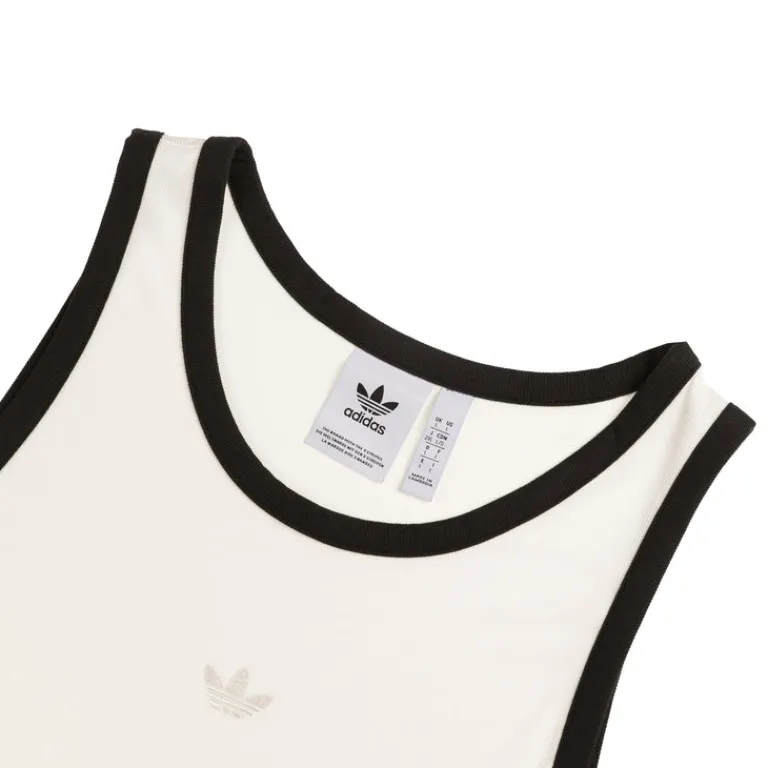 Adidas T-Shirts*Premium Essentials Tight Rib Tank Top Cloud White