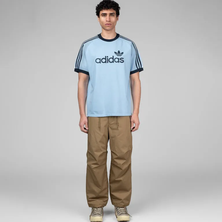 Adidas T-Shirts*Premium Knitted Tee Clear Sky