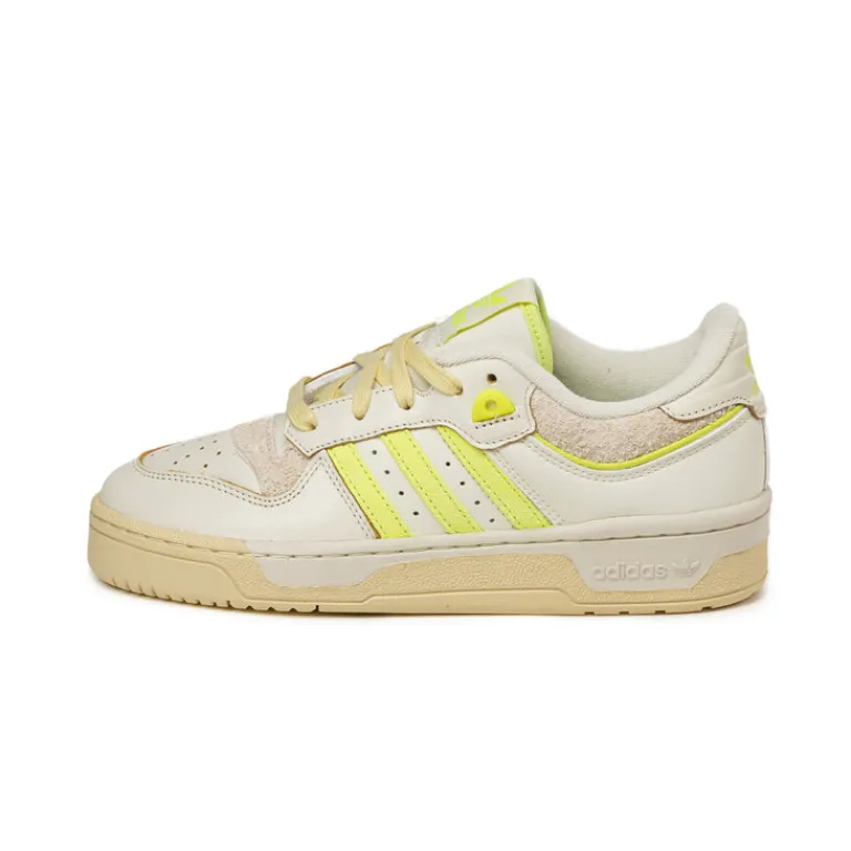 Adidas Sneakers En Cuir|Sneakers Blancs*Rivalry 86 Low W Ivory / Lucid Lemon / Easy Yellow