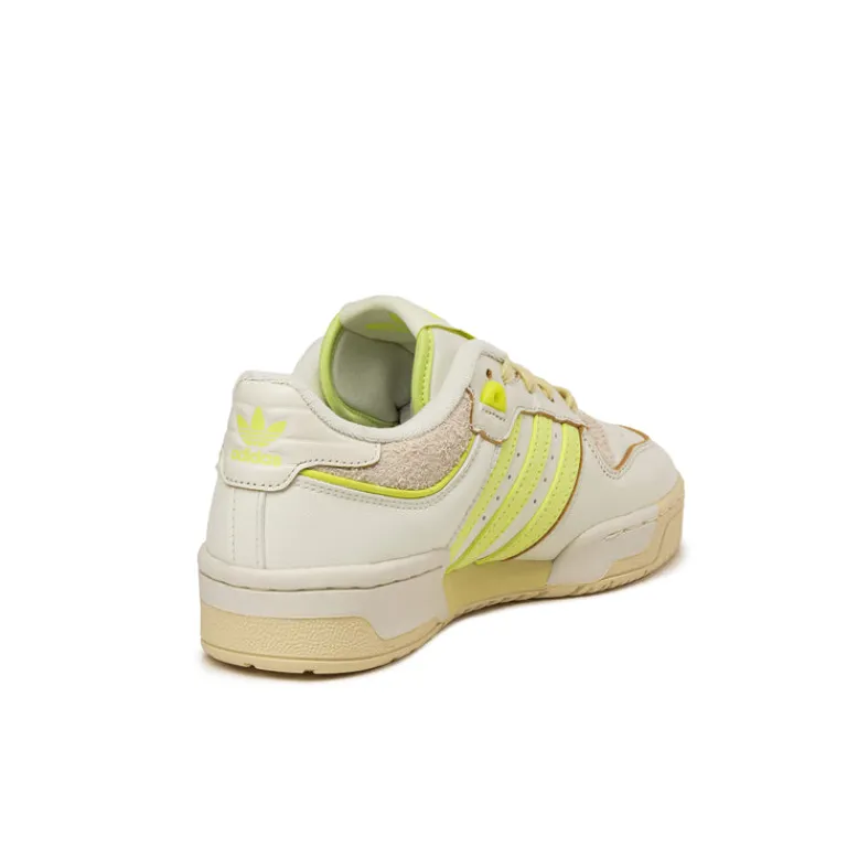 Adidas Sneakers En Cuir|Sneakers Blancs*Rivalry 86 Low W Ivory / Lucid Lemon / Easy Yellow