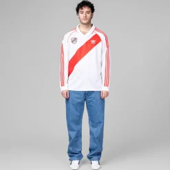 Adidas T-Shirts*River Plate Jersey 94 White/Red