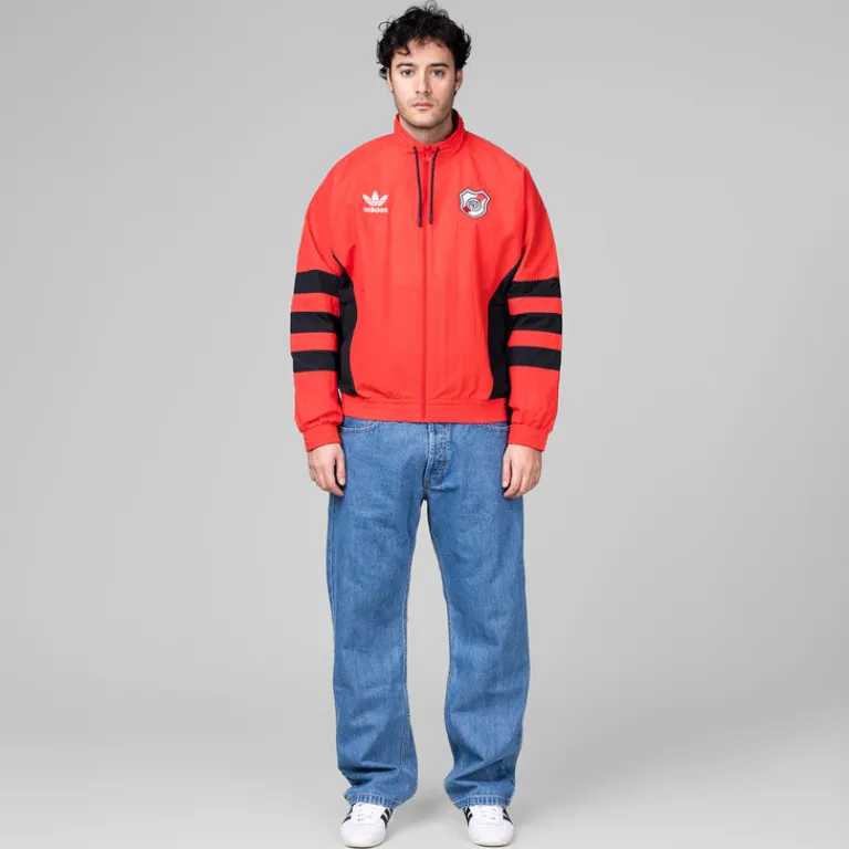 Adidas Gilets*River Plate Track Top 94 (Red/Black) Red/Back