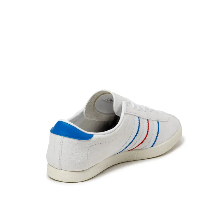 Adidas Sneakers En Cuir|Baskets Décontractées Terrace*Rotterdam 00 Cloud White / Blue Bird / Better Scarlet