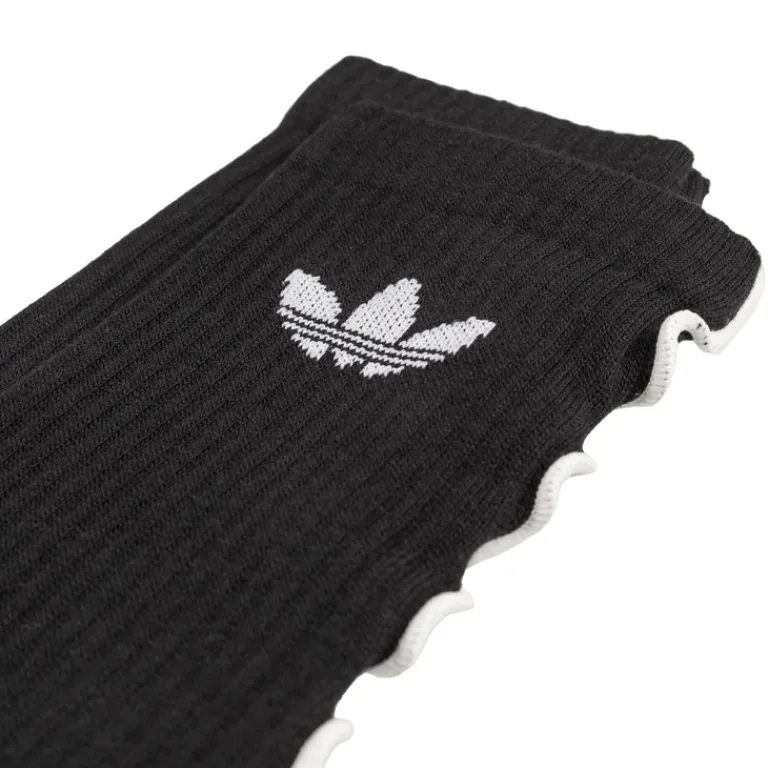 Adidas Chaussettes*Ruffle Crew Socks 2 Pairs White / Black
