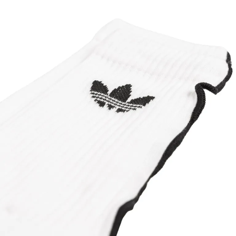 Adidas Chaussettes*Ruffle Crew Socks 2 Pairs White / Black