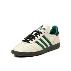 Adidas Sneakers En Cuir|Baskets Décontractées Terrace*Samba JP Crystal White / Collegiate Green / Carbon