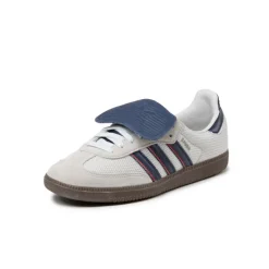 Adidas Sneakers En Cuir|Baskets Décontractées Terrace*Samba LT Crystal White / Dark Blue / Gum 5