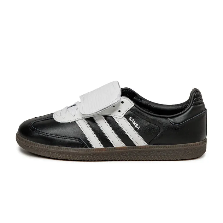 Adidas Sneakers En Cuir|Baskets Décontractées Terrace*Samba LT Core Black / Footwear White / Gum 5