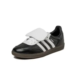 Adidas Sneakers En Cuir|Baskets Décontractées Terrace*Samba LT Core Black / Footwear White / Gum 5