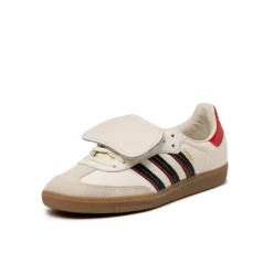 Adidas Sneakers En Cuir|Baskets Décontractées Terrace*Samba LT Cloud White / Core Black / Better Scarlet