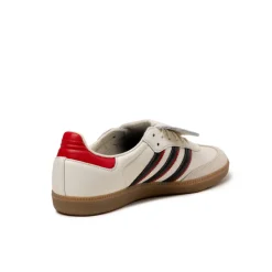 Adidas Sneakers En Cuir|Baskets Décontractées Terrace*Samba LT Cloud White / Core Black / Better Scarlet